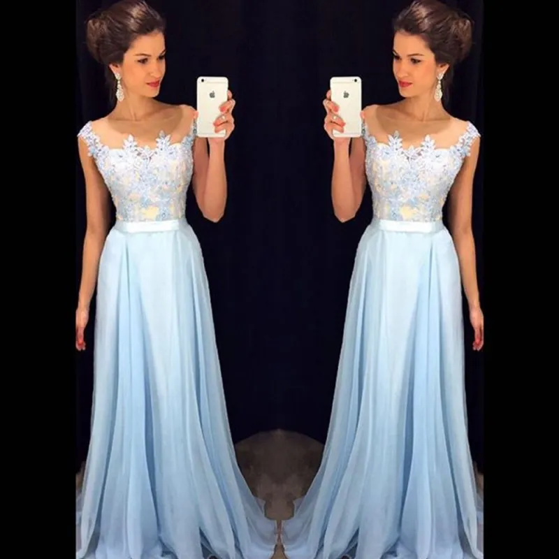 Sabueso Desobediencia Pertenecer a Vestidos De Dama De Honor Baratos Celeste Cielo De Encaje Escarpado Cuello Gasa Dama De Honor Vestidos De Invitados De Boda Una Línea De Cordones Perlas Barrer Tren Personalizado De 75,87 € | DHgate Sabueso Desobediencia Pertenecer a Vestidos De Dama De Honor Baratos Celeste Cielo De Encaje Escarpado Cuello Gasa Dama De Honor Vestidos De Invitados De Boda Una Línea De Cordones Perlas Barrer Tren Personalizado De 75,87 € | DHgate