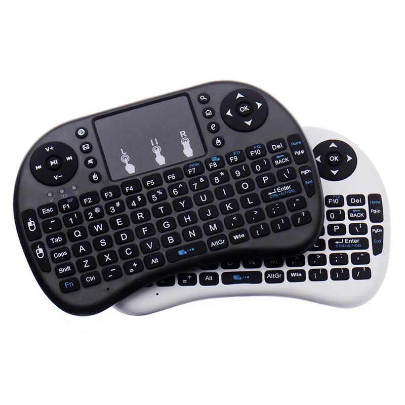 Rii – Mini clavier sans fil i8, 2.4GHz, Air Mouse, télécommande, pavé tactile, pour Android Box TV, jeu 3D, tablette Pc