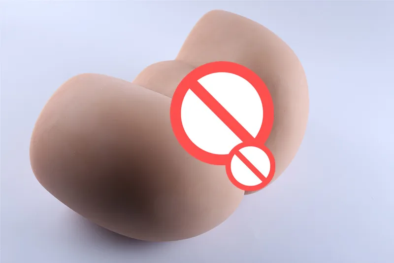 Ny ankomst full silikon sex docka för män stor röv med realistiska anal vagina manliga onani sexleksaker