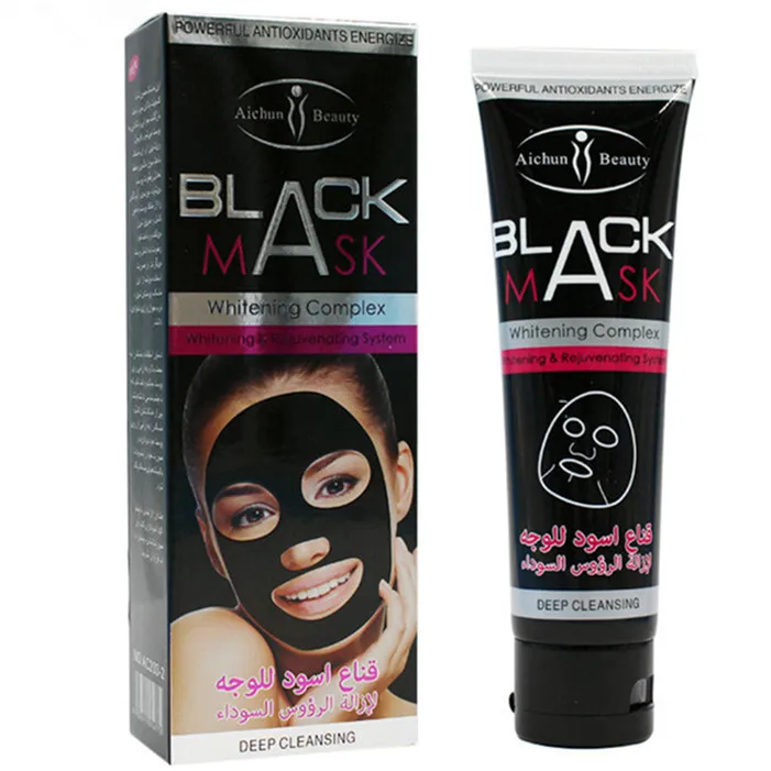 Deep Cleansing Black Mask Pore Cleaner Aichun Beauty 100ml Purifying Peel off Masks Remove Blackhead Face Mask