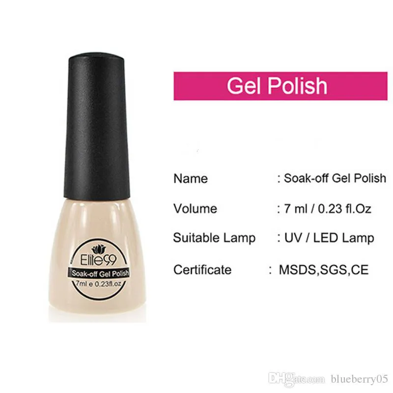 Elite99 7ml temperaturbyte Chameleon byte av färg suga av UV Nail Gel Polska UV-gel Välj 8 från 54 färg