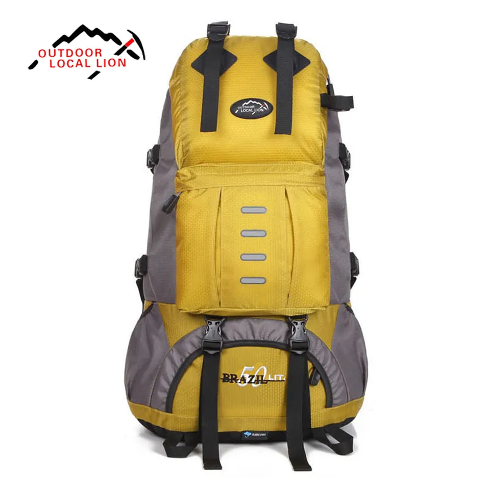 Waterproof Outdoor Hiking Backpack for Traveling Trekking Climbing Ideal Mountaineering Bag for Men and Women
