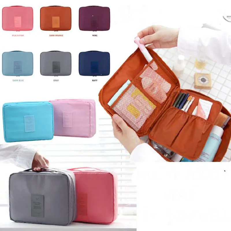 Nieuwe man vrouwen make-up tas cosmetische tas schoonheid case make-up organizer toilettas tas kits opslag reizen wassen pouch