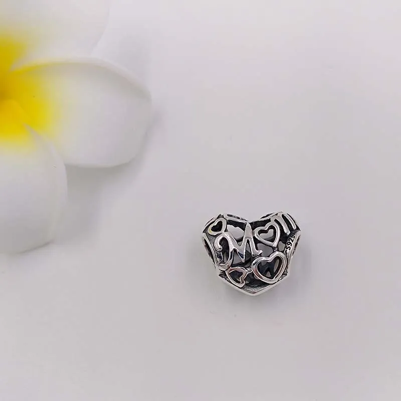 Andy Jewel Pandora Mothers Day Gift 925 Sterling Silver Jewelry Beads Motherly Fits European Pandora Style Bracelets & Necklace 79247x