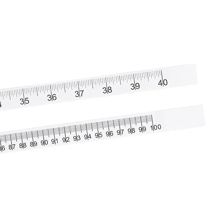 1 Meter 40" Paper Tape Measure Disposable Paper Measuring Tape Ruler Educare Used Measuring Babies Head Wholesale 