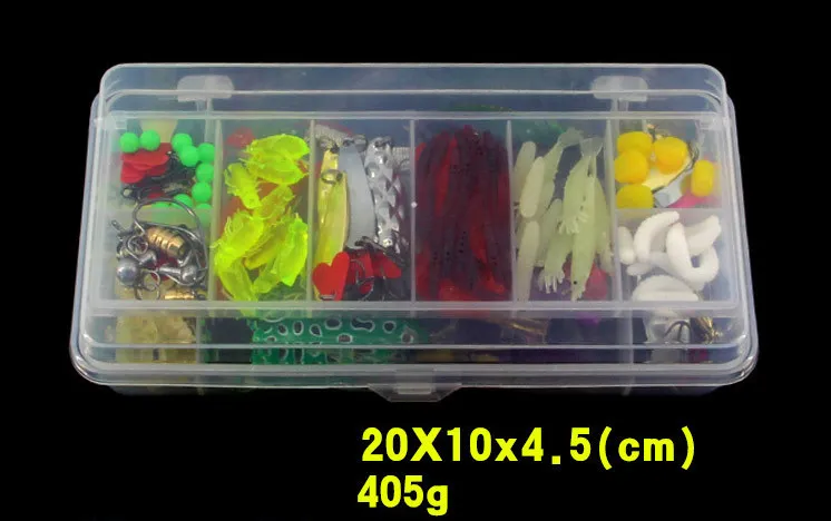 136 stks vissen lokken kit gemengde minnow popper spinner lepel lokken met haak ISCA kunstmatige aas vis lokken set Pesca out227