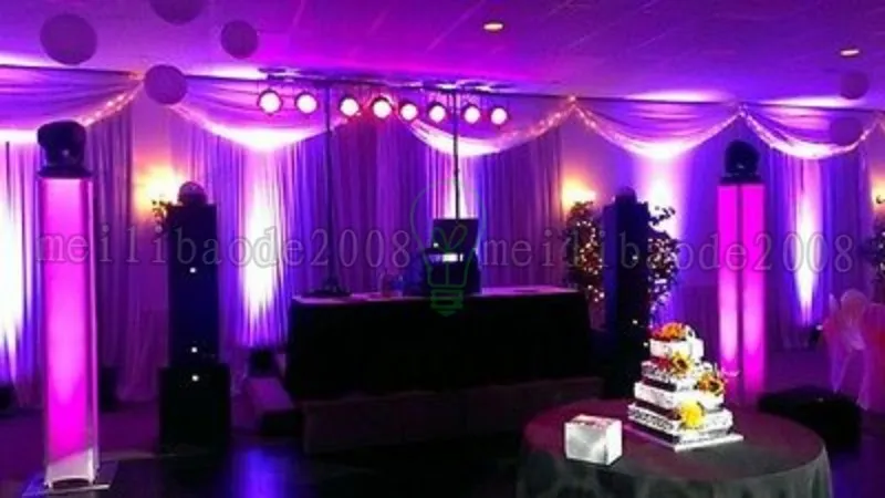 7x12 Watt 5in1 LED RGBW + AMBER DMX512 Par Can Light DJ Stage Bruiloft Myy