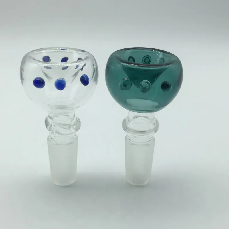 도매 유리 그릇 14.4mm 남성 조인트 오일 Rigs 유리 봉 Dab Rigs 빠른 유리에 대한 선택 유리 그릇