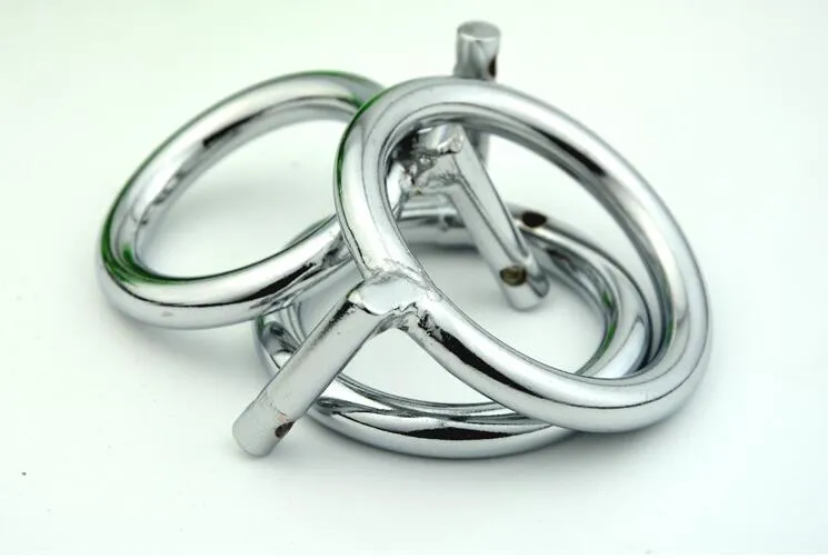 Anel da torneira do metal para o anel masculino da peça do dispositivo da castidade para a gaiola do galo, 3 tamanhos para a escolha