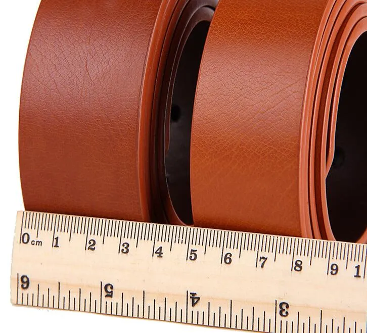 Soft Leather Belt Men High Quality Designer Belts For Men's Casual Genuine Leather Waist Belt Pin Buckle Ceinture Homme