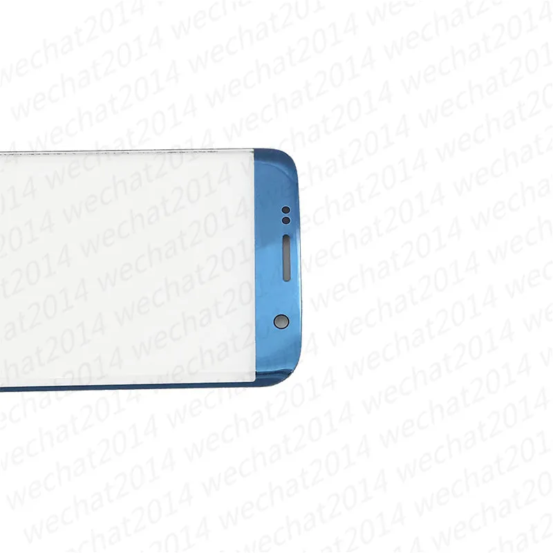 Remplacement de lentille en verre à écran tactile extérieur avant pour Samsung Galaxy S6 Edge G925 S7 Edge G935 gratuit DHL