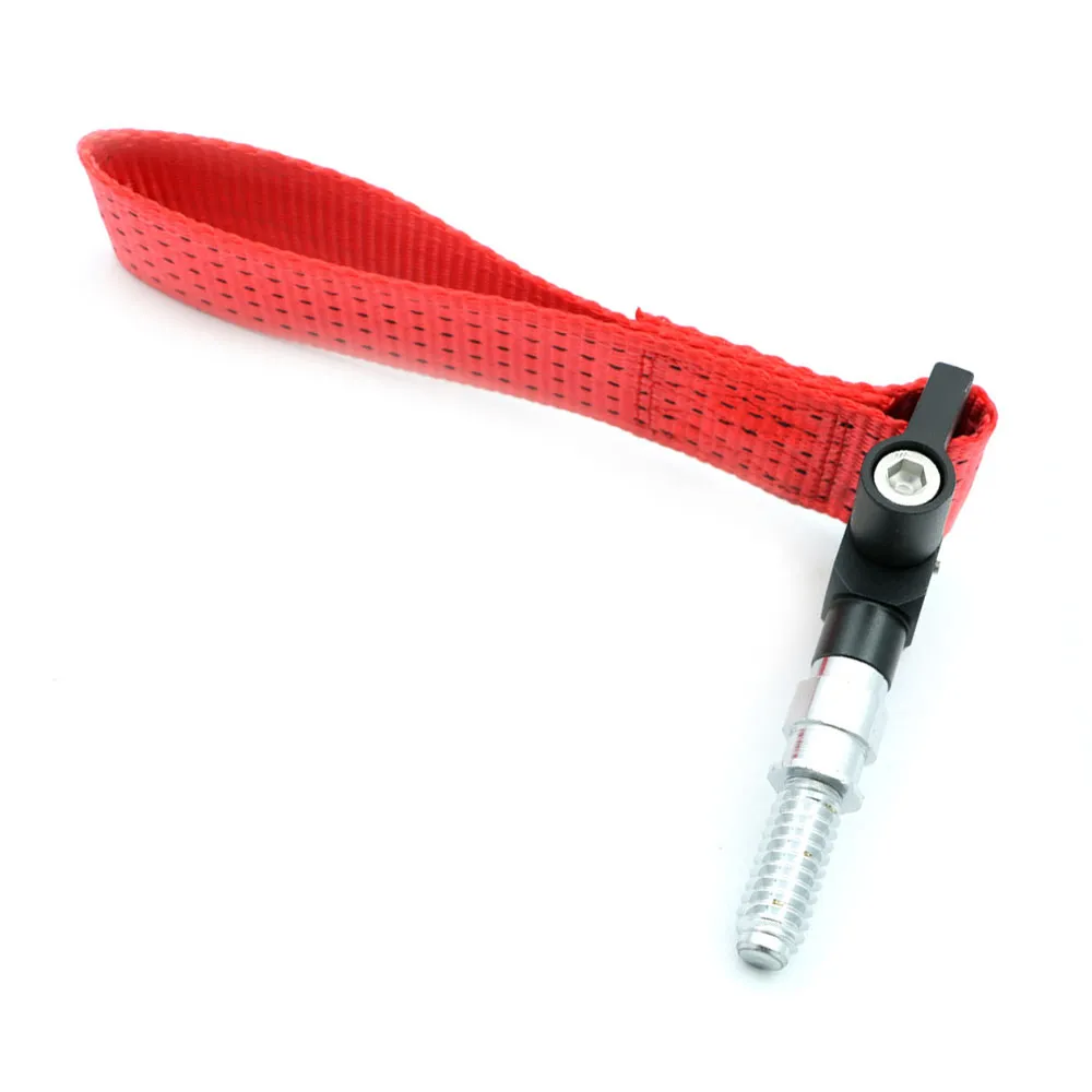 Billet Aluminum Universal Car Trailer Ring Tow Towing Hook Strap