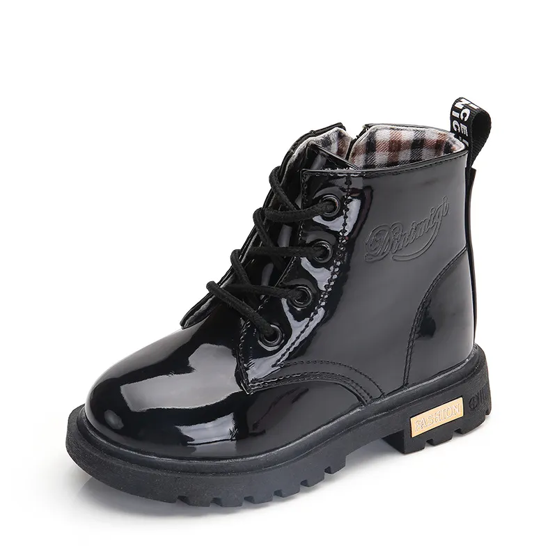 L'inverno dei bambini calza l'unità di elaborazione impermeabile Baby Matin Boots Fashion versione coreana bambini Stivali C2927-1