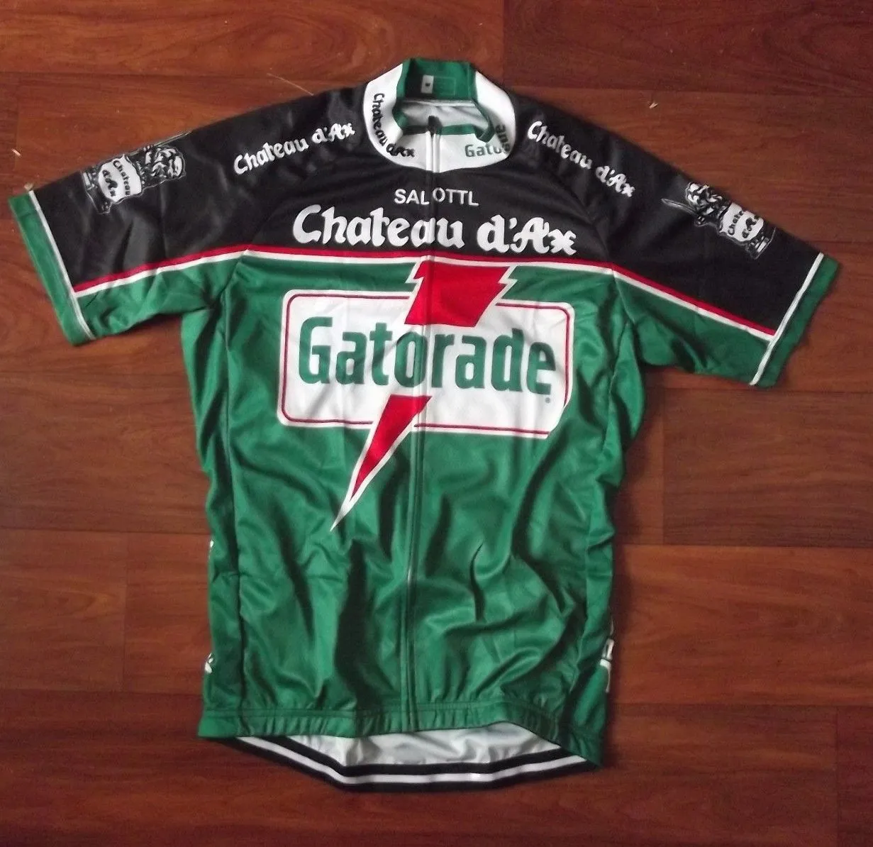 Chateau d'ax Gatorade Heren Team Wielertrui Set Ropa Ciclismo MTB Fiets Kleding Fiets Kleding 2024 Fietsen Uniform