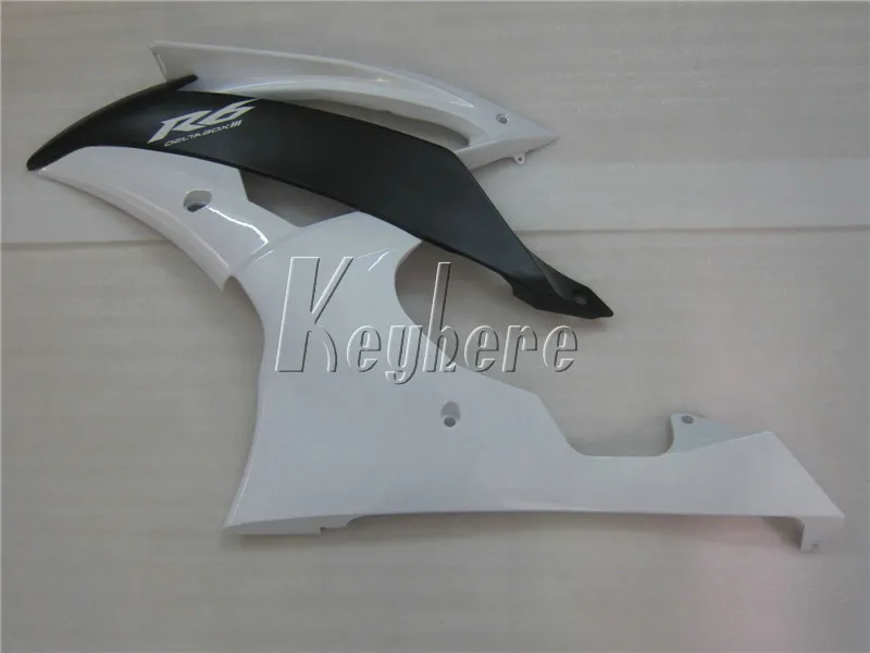 Литьевая форма обтекатели для Yamaha YZF R6 08 09 10 11 12-15 белый черный обтекатель комплект YZFR6 2008-2015 YT03