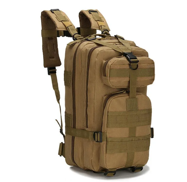3D 필드 야외 전술 배낭 배낭 캠핑 하이킹 가방 여행 등반 어깨 가방 패션 스타일 육군 스트라이크 팩