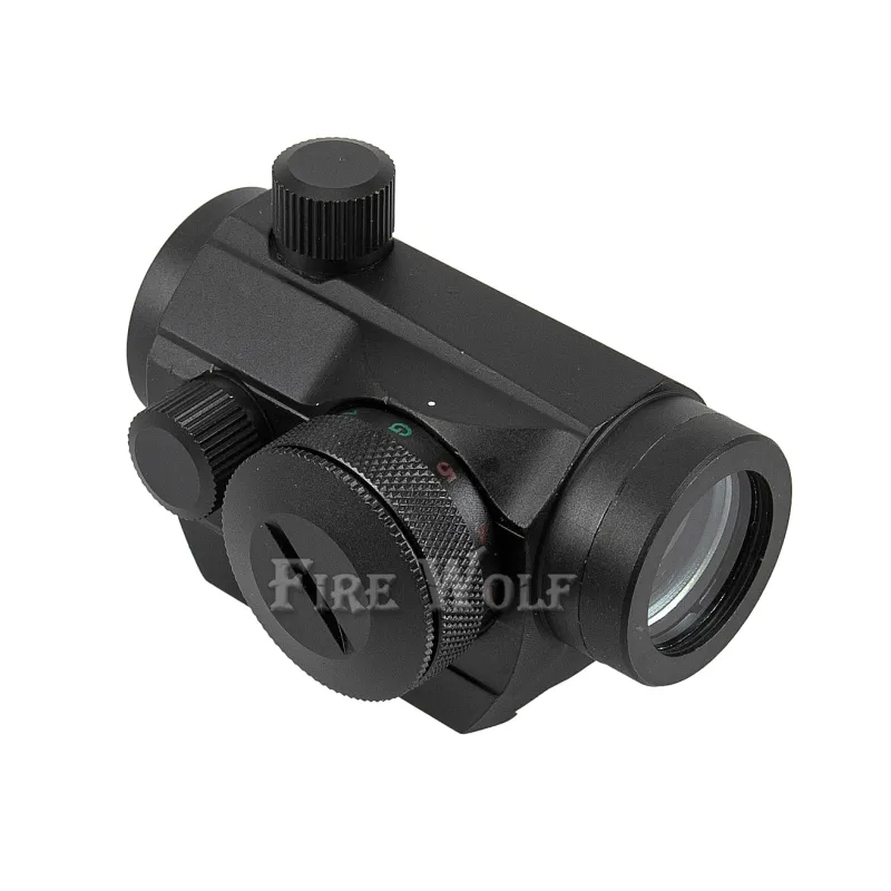 Fire Wolf Red Dot 20mm 마운트 권총 스코프 광학 리플 러 헌팅 소총 소총 소재 Airsoft Air Guns Scopes Holographic Sight