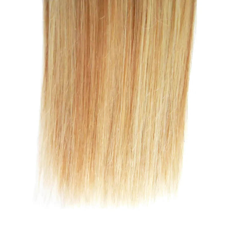 Capelli biondi brasiliani capelli umani Colore piano P27 / 613 100g tessuto brasiliano dei capelli lisci fasci 100 g / pz tessere 1 PZ