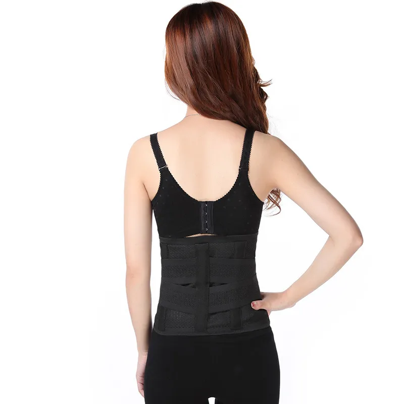 Kadınlar Vücut Şekillendirici Bel Cincher Korse Bayanlar Zayıflama Kemeri Bel Eğitmen Fajas Kuşak Alaşım Mıknatıslar Bodysuit Kadın Shaperwear