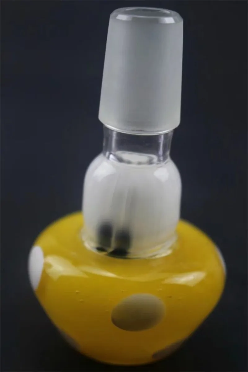 arrivée 14mm 18mm bols en verre de champignons mâles pour bangs bol capiteux en verre de taureau pour tuyau d'eau gratuit