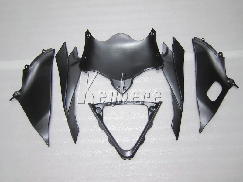 Injection molded fairings for Suzuki GSXR600 08 09 10 glossy black fairing kit GSXR750 2008 2009 2010 OI27