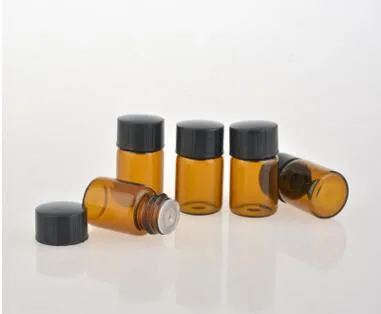 2 ml 2cc bruin olieflesflessen parfum dispensing olieflessen draagbare lege fles home geuren essentiële oliën diffus