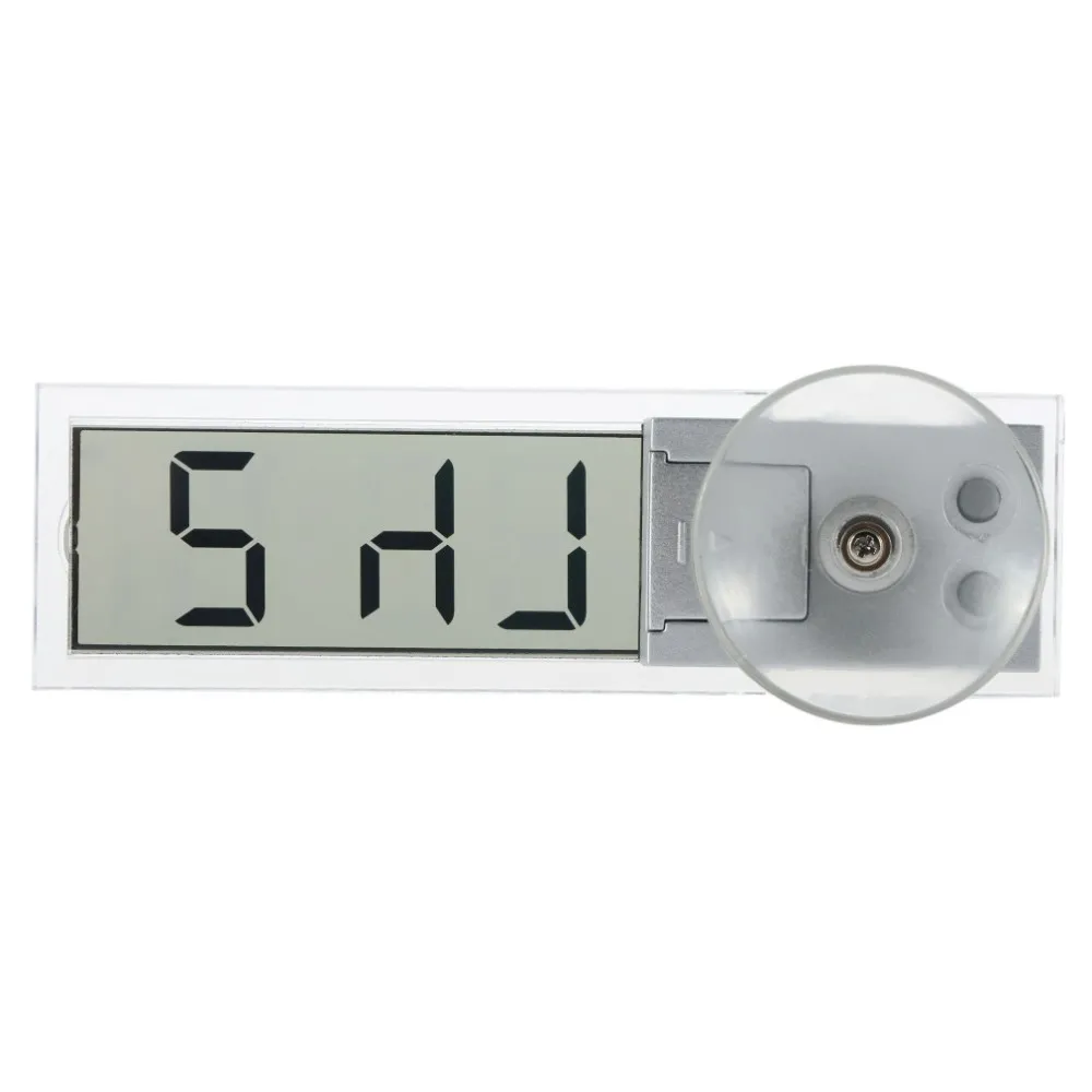 K-033 Bil Electronic Clock Liquid Crystal Display LCD Car Timer Digital Clock With Sug Cup