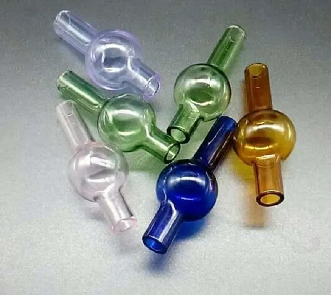 Colored Glass Bubble Carb Cap Okrągła Kopuła Kulkowa dla XL Gruba Quartz Thermal Banger Szklane Rury wodne