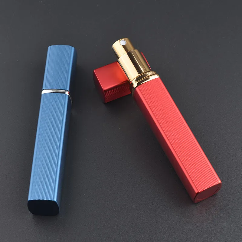12ML aluminum spray bottles perfume atomizer Cosmetic Containers atomizer Travel Refillable Mini Atomiser Spray Colorful F2017123