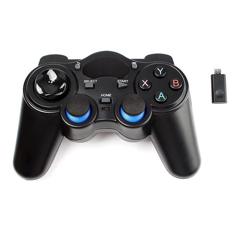 New Gamepad 2.4G Wireless Game Gaming Controller Remote For Android Tablet Smartphones TV BOX from alisy