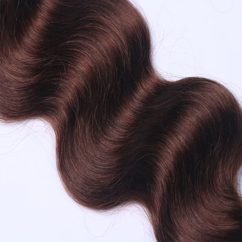 Dark Brown Body Wave Brazilian Virgin Hair Bundles 4#10-30 Human Remy Hair Extensions Hair Weaves Free Fast Shipping