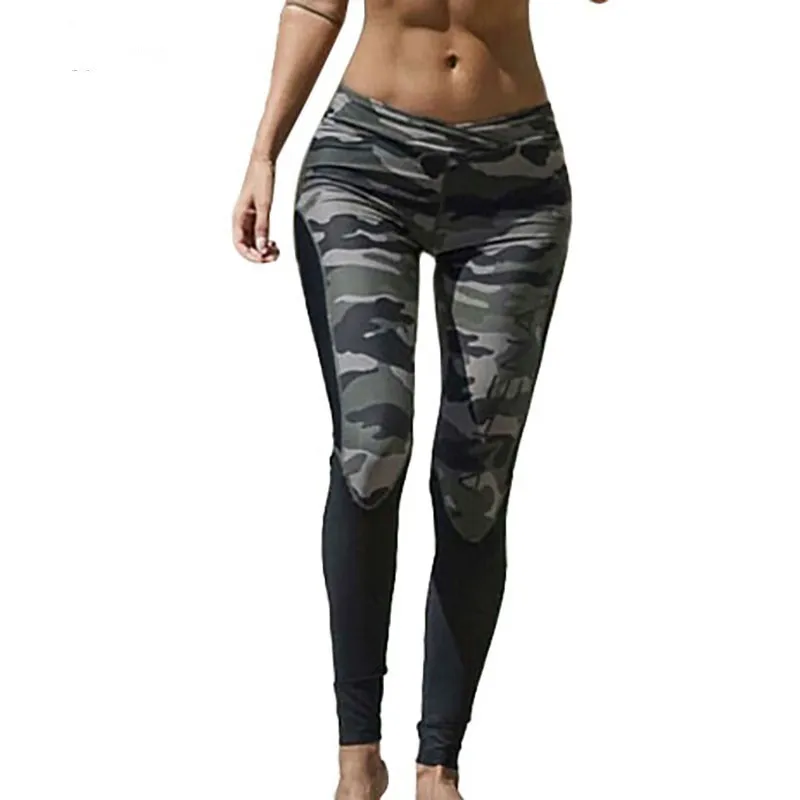 Wholesale Leggings Activewear Fitness Sexy Women Camouflage
