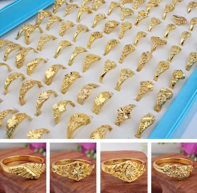 New fashion sales gold ring