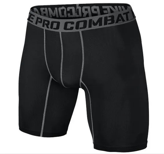 Brand Pro Sport Men Basketball Shorts Tight Training Practise Sweat Quick-drying Skinny Compression Combat Gym Short S-3xl