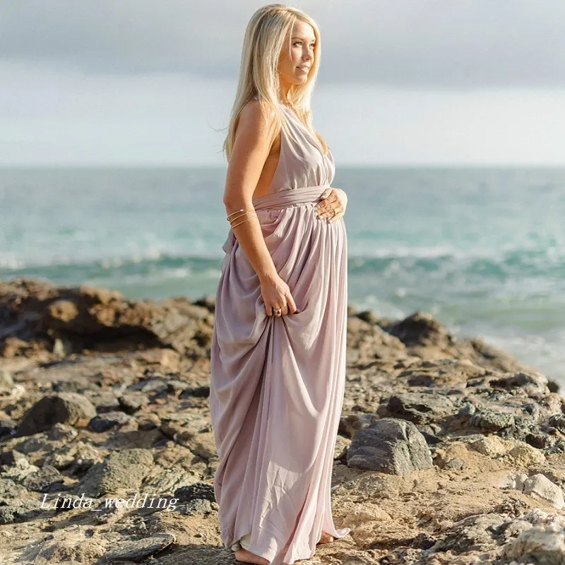 Custom Silver A-Line Maternity gala dress for Maternity and Special Occasions - High Quality, Plus Size