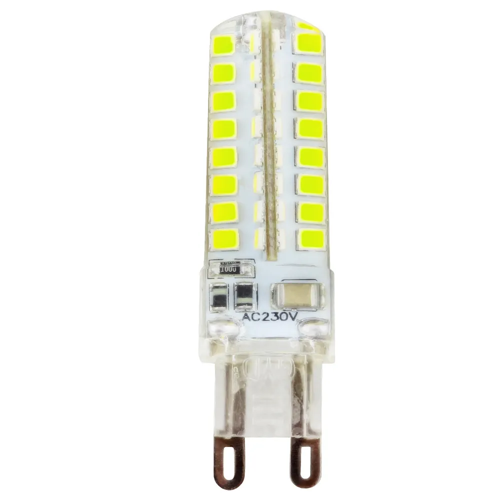 100 sztuk G9 G4 biały/ciepły 3W 3014 2835 SMD 64 diody LED AC110V-130V AC220v-240V żarówka LED lampa żyrandol 360 kąt świecenia DHL wysłać