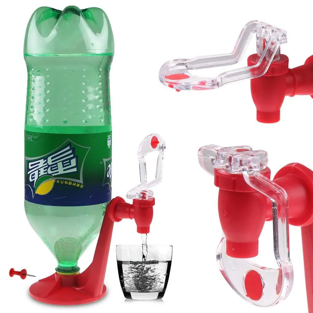 Partihandel-The Magic Tap Saver Soda Dispenser Bottle Coke Upp och ner Dricksvatten Dispense Party Bar Kök Gadgets Drick maskiner