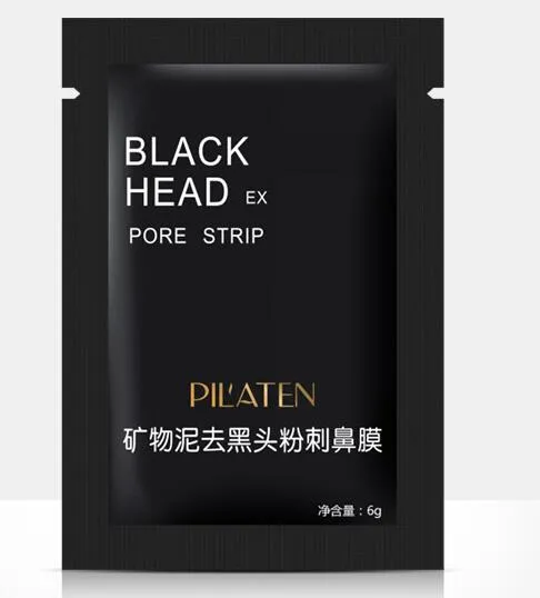 PILATEN Suction Black Mask Face Care Mask Cleaning Tearing Style Pore Strip Deep Clean Nose Acne Blackhead Facial Mask Remove Black Head