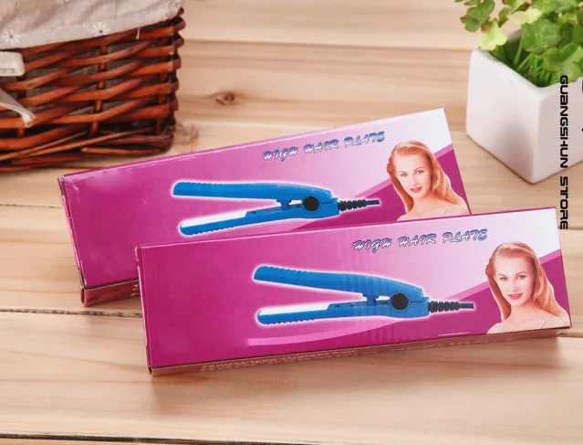 Professional Electric Mini Hair Straightener Small Cute Efficient Electric Hair Straightener Electric Splint Ion Perm Portable1570459