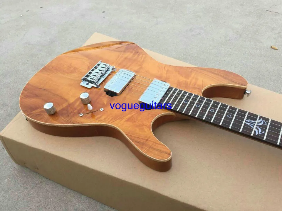 커스텀 상점 중국 자연 컬러 일렉트릭 기타 6 현 전기 기타