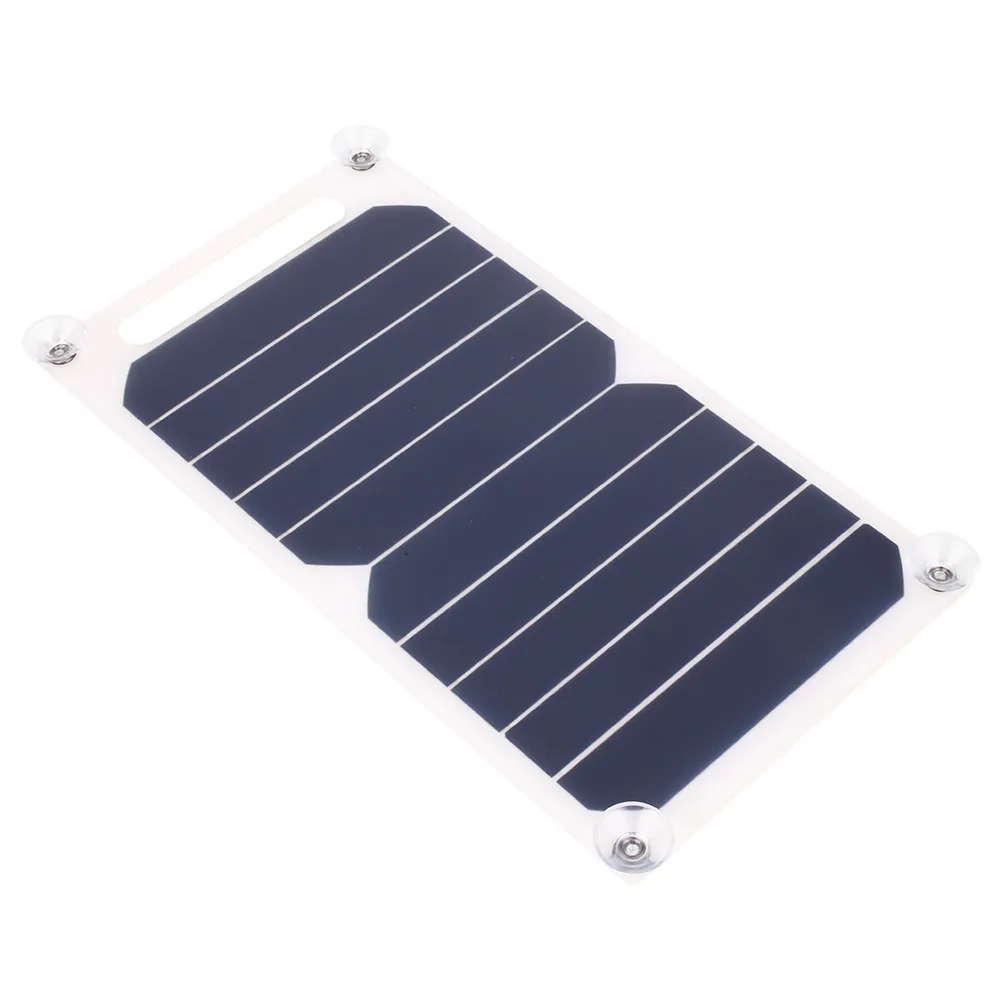 Wyjście bieżący 1000 mAh Solar Panelu Bank 5V 5 W Solar Ładowarka Bank ładowarka ładowarka ładowarka USB dla mobilnego smartfona Samsung