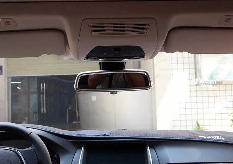 إكسسوارات السيارة لـ Volvo XC60 S60 V60 S80 V40 تعديل إطار مرآة المرآة الخلفية الداخلية.