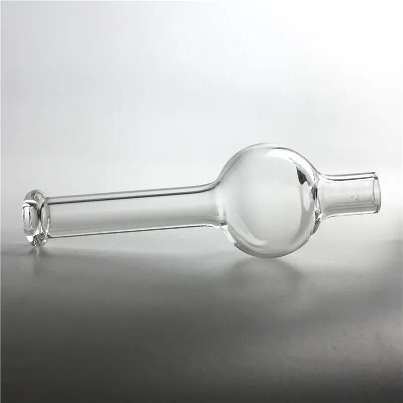 Universal Glass Ball Carb Cap Dabber med Clear Hookah Tjockkapslar för Quartz Banger Thermal Terp Core Flat Top Domeless Nail