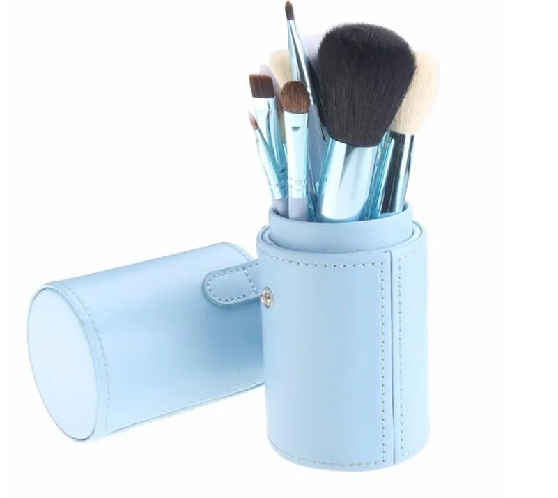 Moda Kolorowe pędzle do makijażu Profesjonalne oko Shadow Foundation Brwi Brush Cosmetic Make Up Brush Set