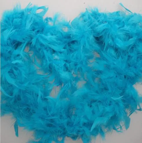 Feather boa 200cm burlesque showgirl hen night fancy dress party dance costume accessory wedding DIY decoration 