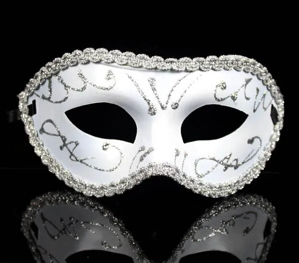 Mask Venetian Masquerade Party Wedding Decoration Party Fancy Dress Party Mask av färgad ritning eller mönster G601