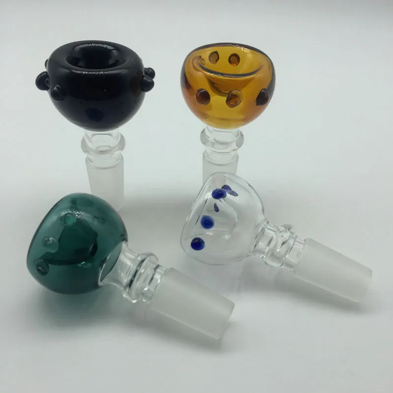 도매 유리 그릇 14.4mm 남성 조인트 오일 Rigs 유리 봉 Dab Rigs 빠른 유리에 대한 선택 유리 그릇