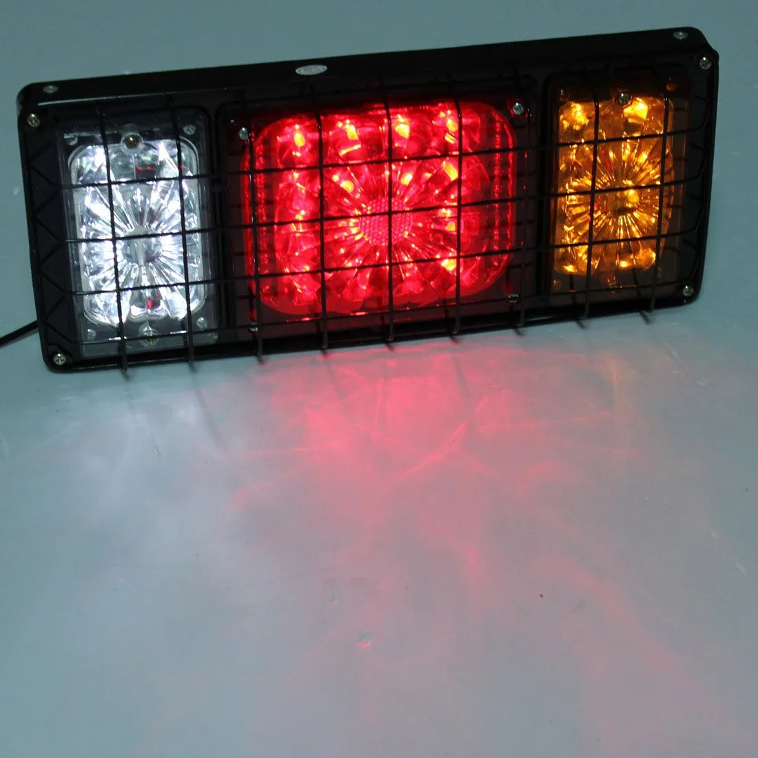 12V LED Tail Lights For Trailers, Caravans, And Trucks Waterproof Red