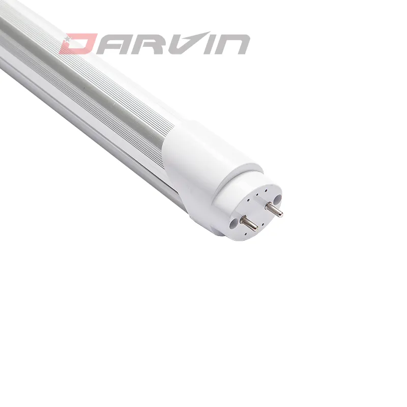 2018 nouveauté limitée dans le temps 85-265 v couverture laiteuse T8 lumière LED 5ft Tube fendu 1500mm 25 w 28 w ampoules à économie d'énergie haute Lumen Ac85-265v