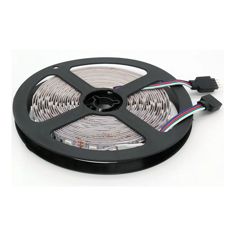 5050 LED-remsa 60LED / m 5m 300LEDS IP20 Non-Vattentät Varm Vit / Vit / Röd / Blå / Gul / Grönt / RGB Ribbon För Heminredning